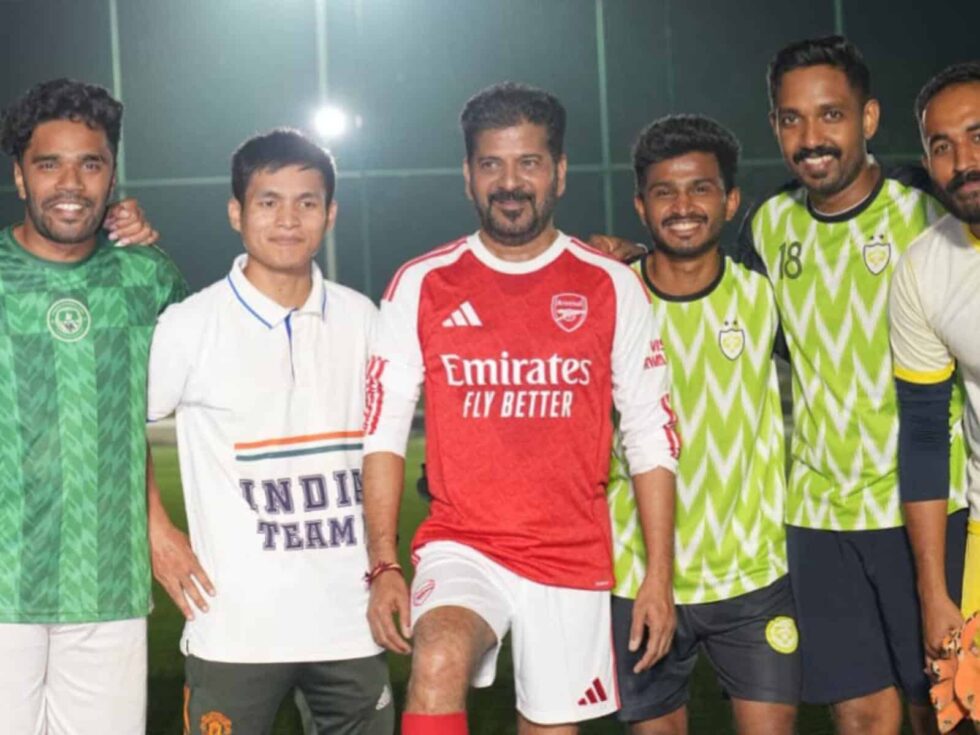 Deccan Alert | Chief Minister Revanth Reddy Continues Passion for Football Despite Busy Schedule
