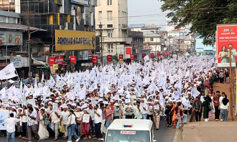 Deccan Alert | Private Hospital Nurses Across Kerala Stage Strike Demanding Higher Salaries and Improved Service Conditions