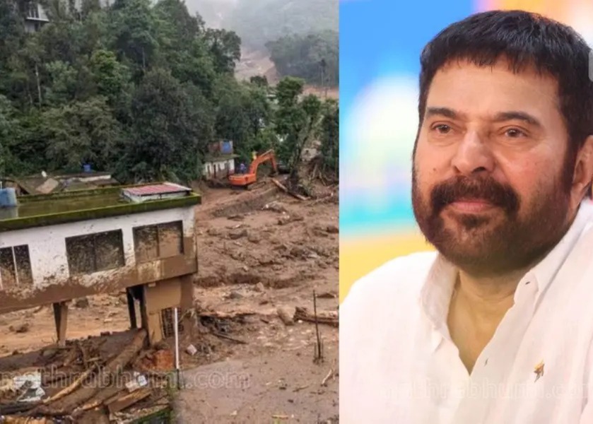 Deccan Alert | Mammooty's Visit to Wayanad Landslide Rehabilitation Township Sparks Political Debate